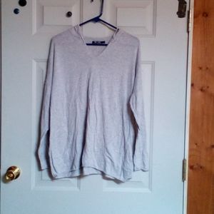 Nick and Zoe extra large gray hoodie
